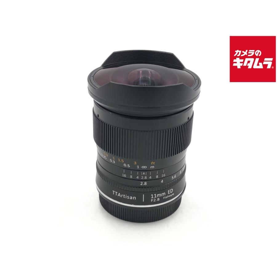 中古】 【美品】 銘匠光学 TTArtisan 11mm f/2.8 Fisheye Lマウント用