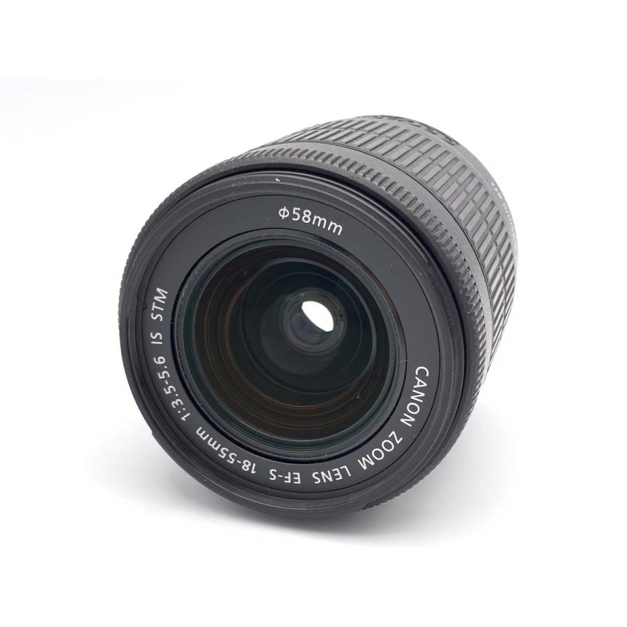 中古】 【良品】 キヤノン EF-S18-55mm F3.5-5.6 IS STM : カメラの 