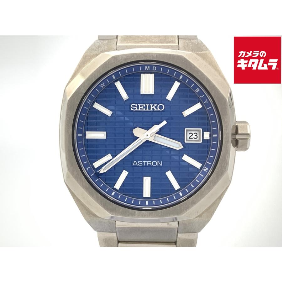 中古】 【並品】 セイコー アストロン ネクスター ネイビー [ブルー系 