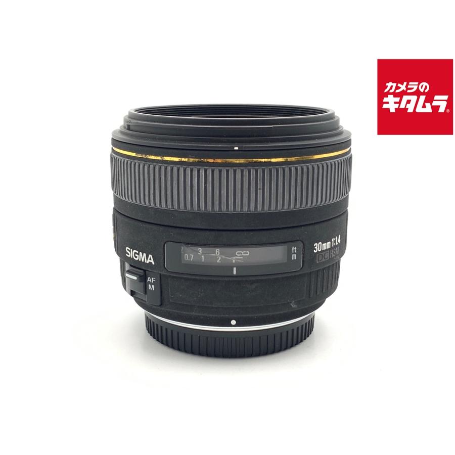 中古】 【難あり品】 シグマ 30mm F1.4 EX DC HSM フォーサーズ用
