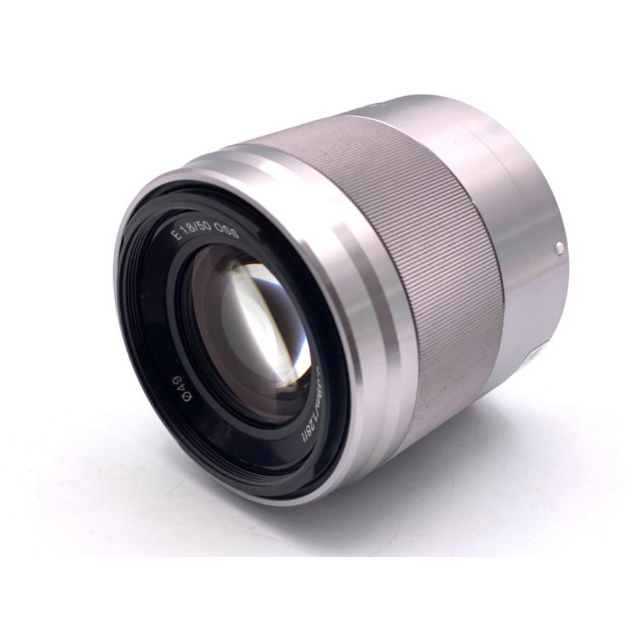 中古】 【並品】 ソニー E 50mm F1.8 OSS [SEL50F18S] シルバー 