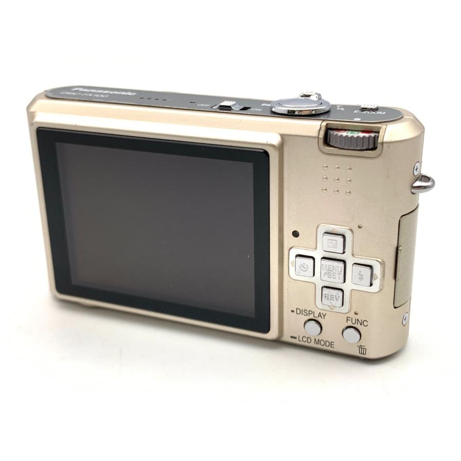 デジタルカメラ／Panasonic LUMIX DMC-FX100 ゴールド 中古】 【良品】 パナソニック LUMIX DMC-FX100-N ゴールド : カメラの