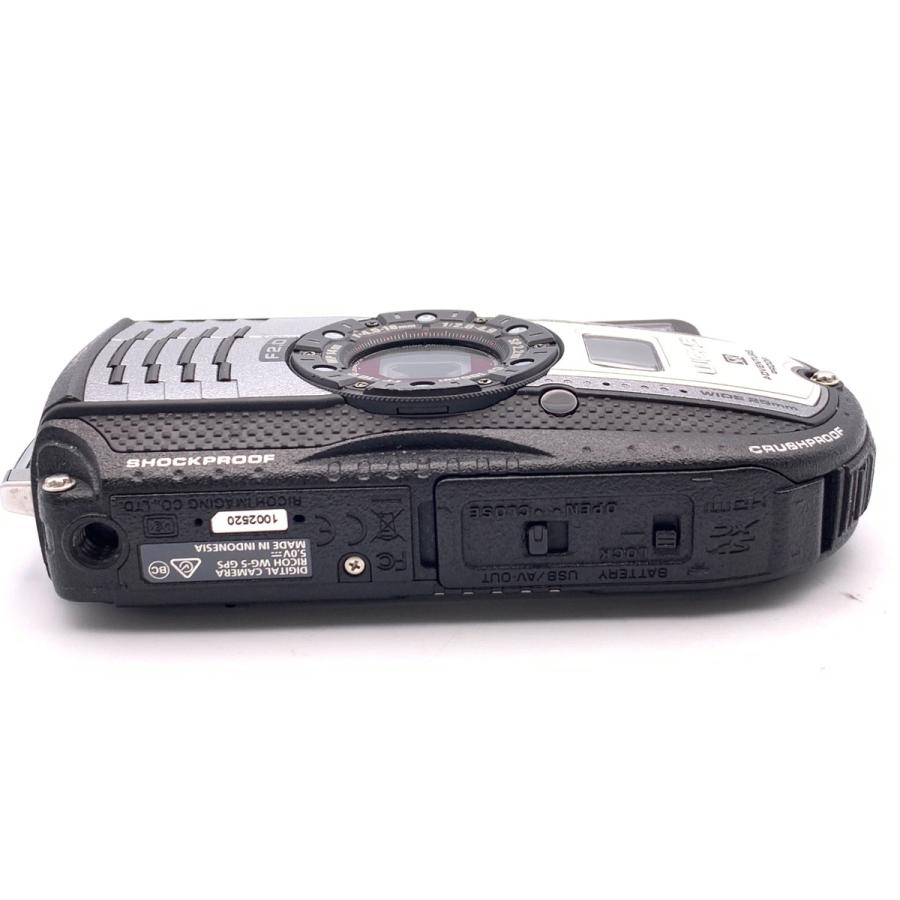 中古】 【難あり品】 リコー WG-5 GPS ガンメタリック : カメラの