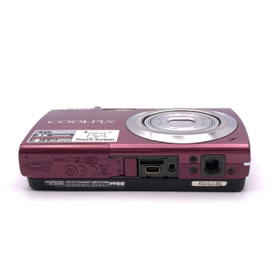 【中古】「非常に良い」Nikon デジタルカメラ COOLPIX (クールピクス) S230 パープル S230PP ニコン（Nikon） 【中古】Nikon COOLPIX S230 パープル コンパクト