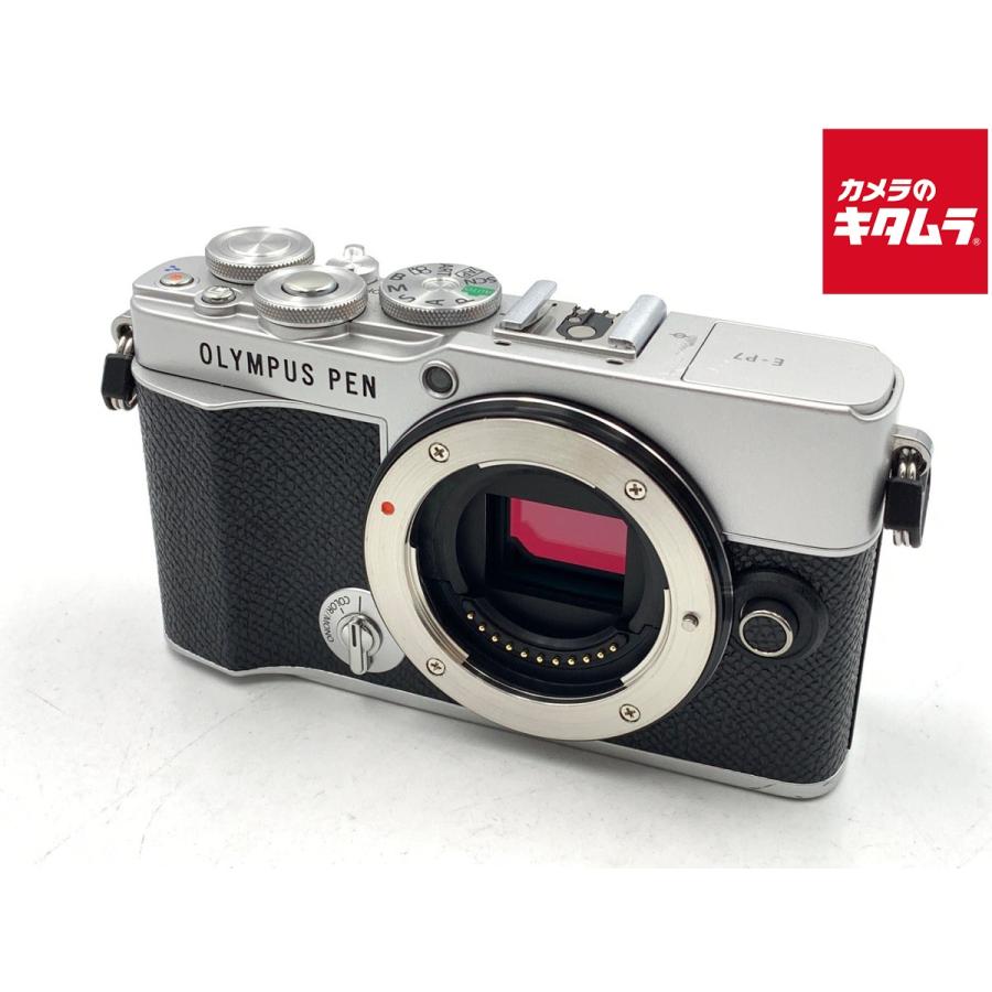 PEN E-P7 ボディ（シルバー）　新品未使用 中古】 【並品】 オリンパス PEN E-P7 ボディ シルバー : カメラの