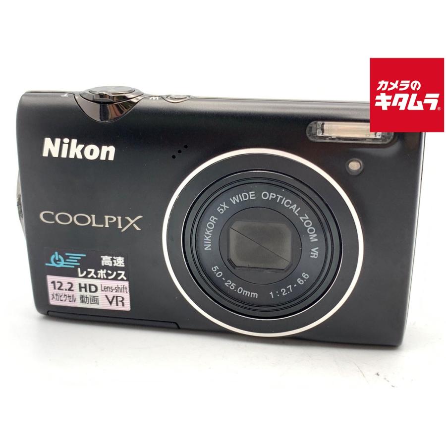 中古】 【良品】 ニコン COOLPIX S5100 スマートブラック : カメラの 