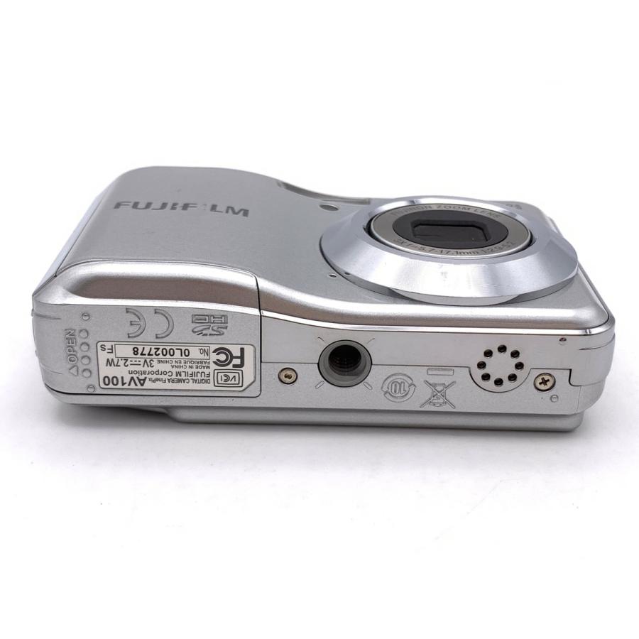 【中古】FUJIFILM 富士フイルム FinePix AV100 シルバー コンパクトデジタルカメラ 中古】 【並品】 フジフイルム FinePix AV100 シルバー : カメラの