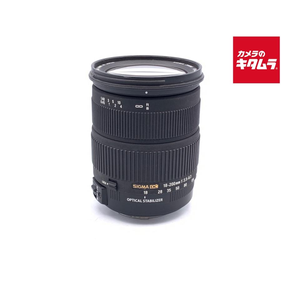 〓美品〓シグマ 18-200mm OS Contemporary キヤノン用 シグマ（SIGMA） 【中古】 【難あり品】 18-200mm F3.5-6.3 DC OS