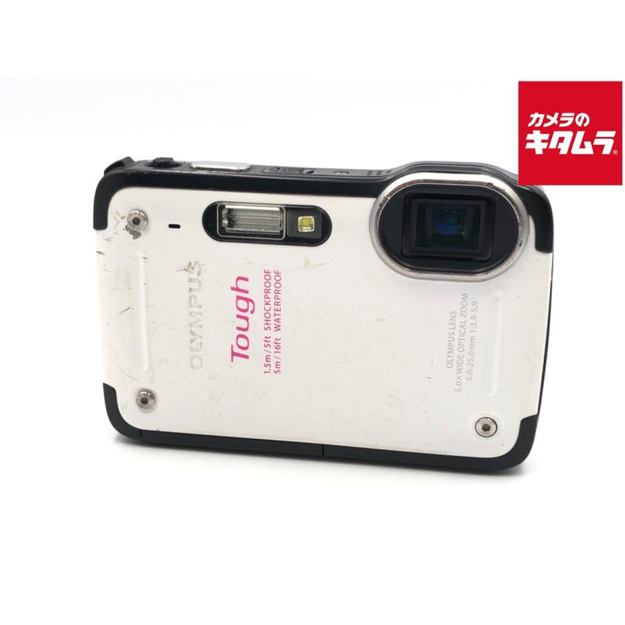 中古】 【並品】 オリンパス Tough TG-620 ホワイト : カメラの