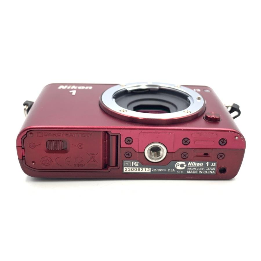 中古】 【並品】 ニコン Nikon 1 J3 ボディ レッド : カメラのキタムラ 