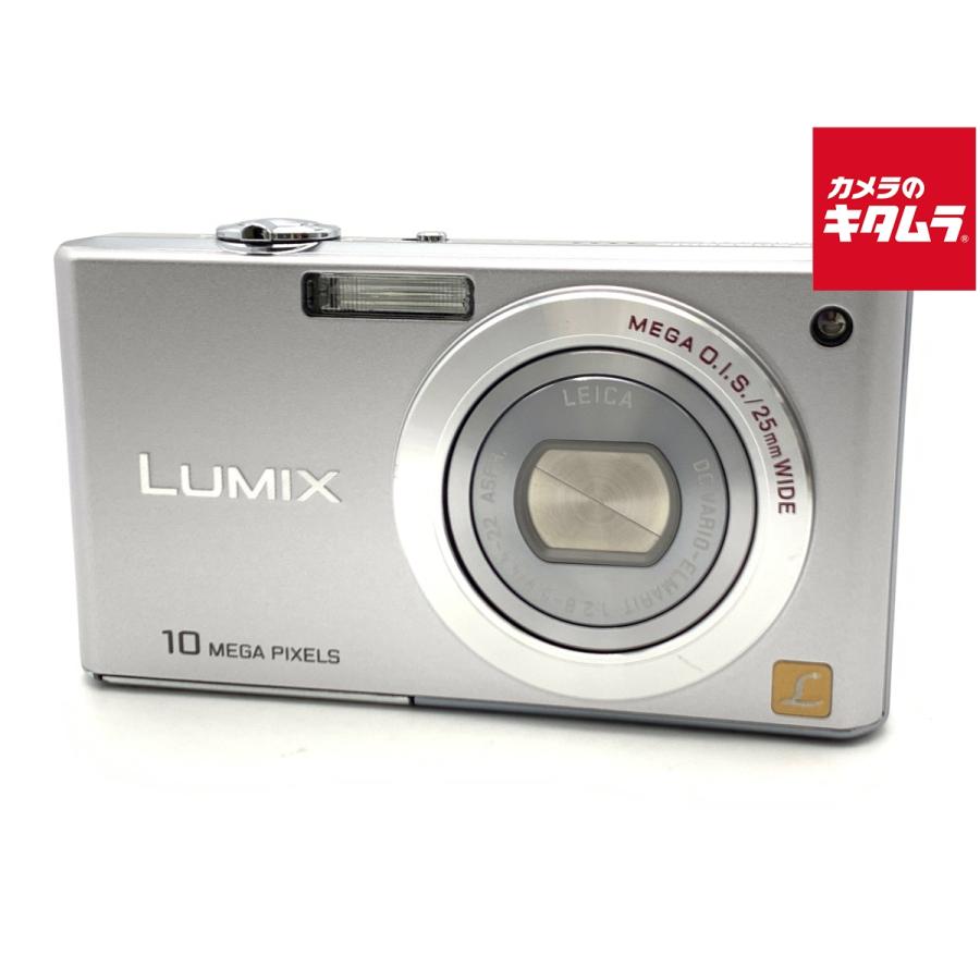 ＜中古完動品＞Panasonic DMC-FX37 シルバー Panasonic（パナソニック） 【中古】 【並品】 LUMIX DMC-FX37-S