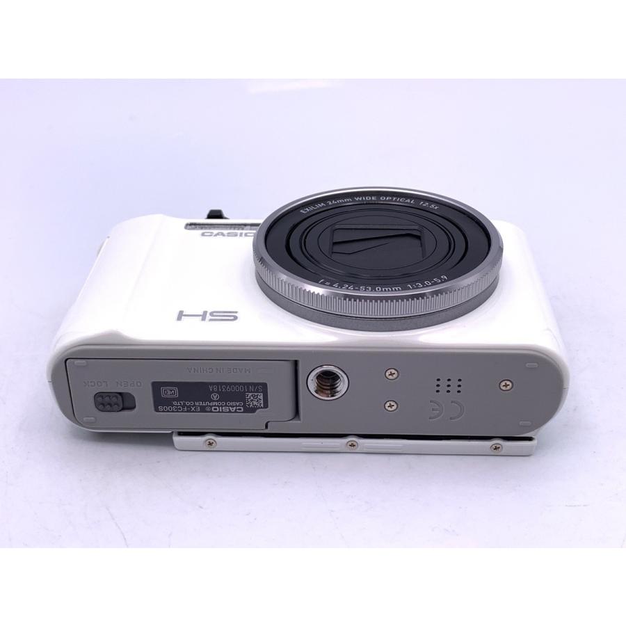 中古】 【並品】 カシオ EXILIM EX-FC300SWE ホワイト : カメラの