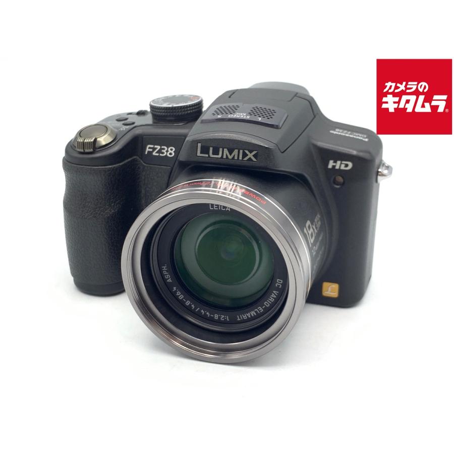中古】 【並品】 パナソニック LUMIX DMC-FZ38-K ブラック : カメラの