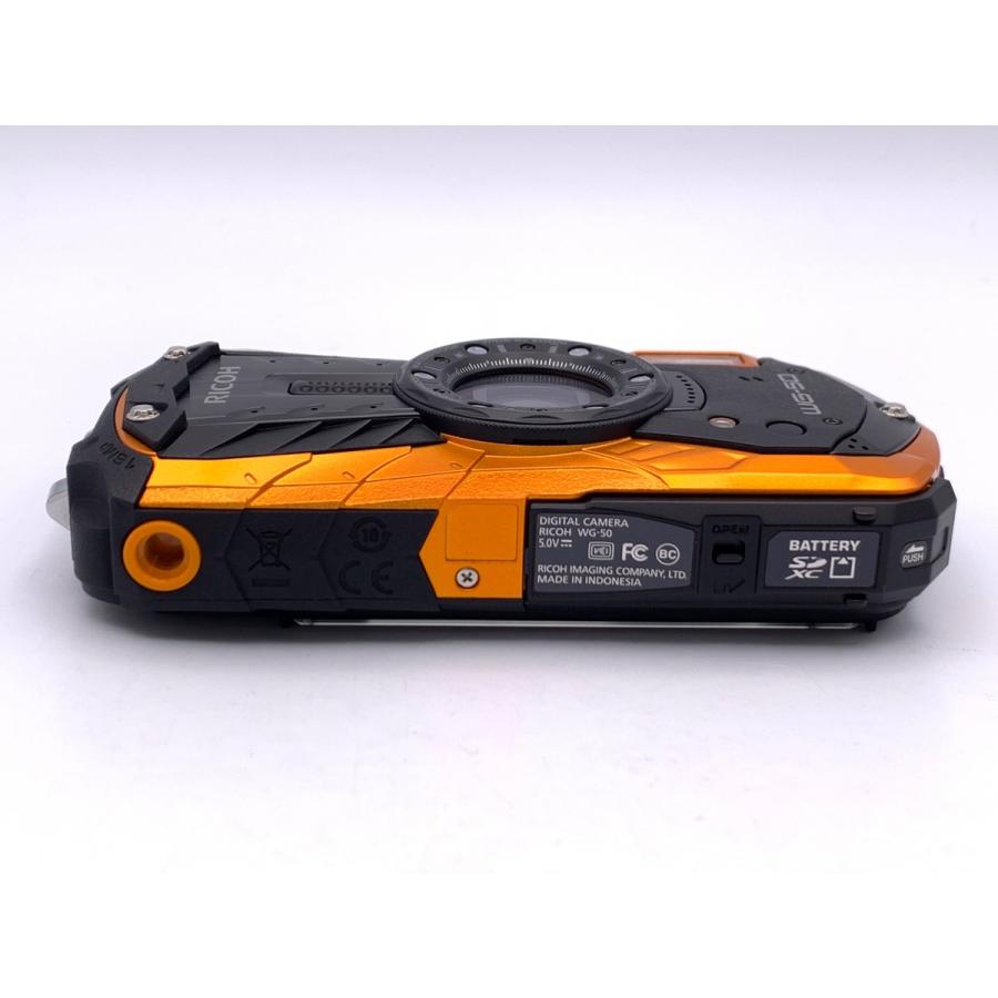 中古 RICOH WG-50 防水防塵デジタルカメラ オレンジ 中古】 【良品】 リコー WG-50 オレンジ : カメラのキタムラヤフー店