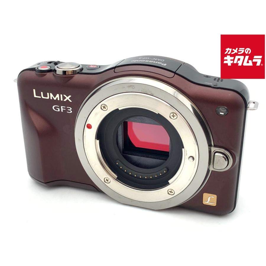 Panasonic DMC-GF3 センシュアルブラウン　ボディ Amazon | Panasonic ミラーレス一眼カメラ LUMIX GF3 ボディ
