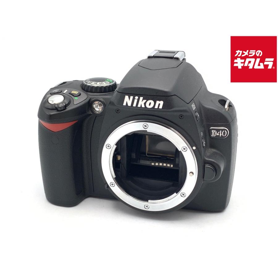 中古】 【並品】 ニコン D40 ブラックボディ : カメラのキタムラヤフー