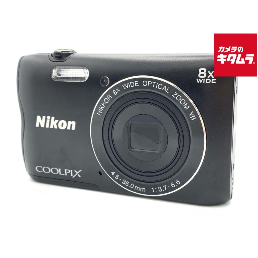 中古】 【難あり品】 ニコン COOLPIX A300 ブラック : カメラの