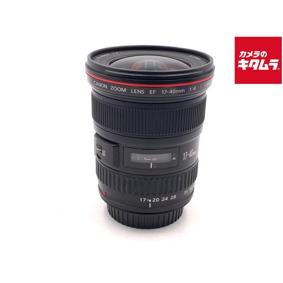 14367 極上品 Canon EF 17-40mm F4 L キヤノン キヤノン（Canon） 【中古】 【並品】 EF17-40mm F4L USM : カメラの