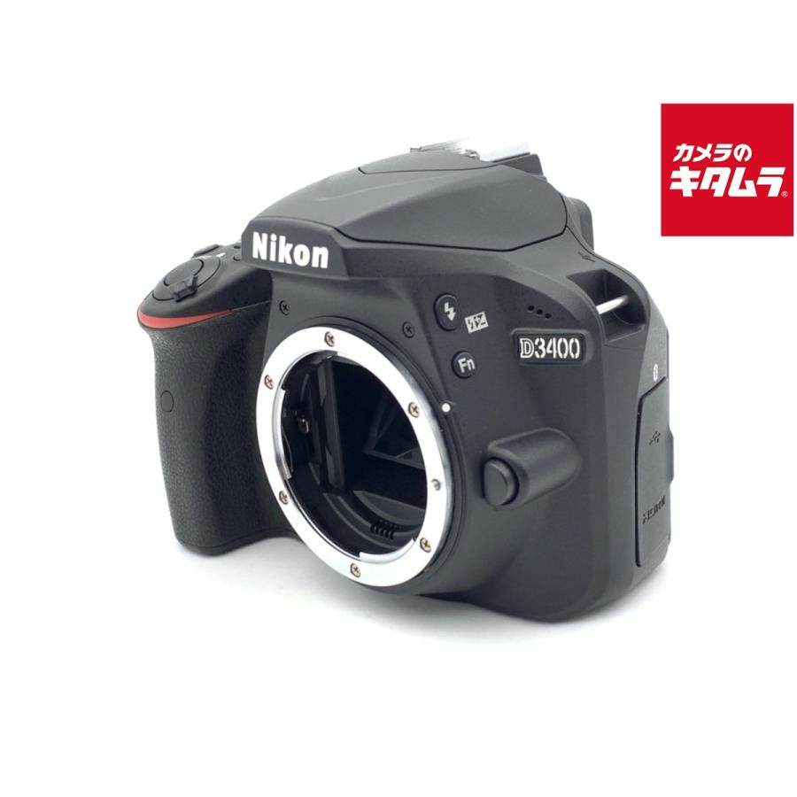 ニコン 【中古】 【並品】 D3400 ボディ ブラック : カメラのキタムラ  