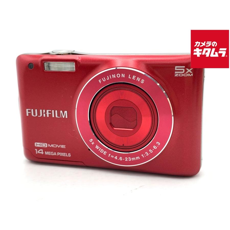 FUJIFILM FinePix JX600 中古・美品 動作確認済み 中古】 【良品】 フジフイルム FinePix JX600 レッド : カメラの