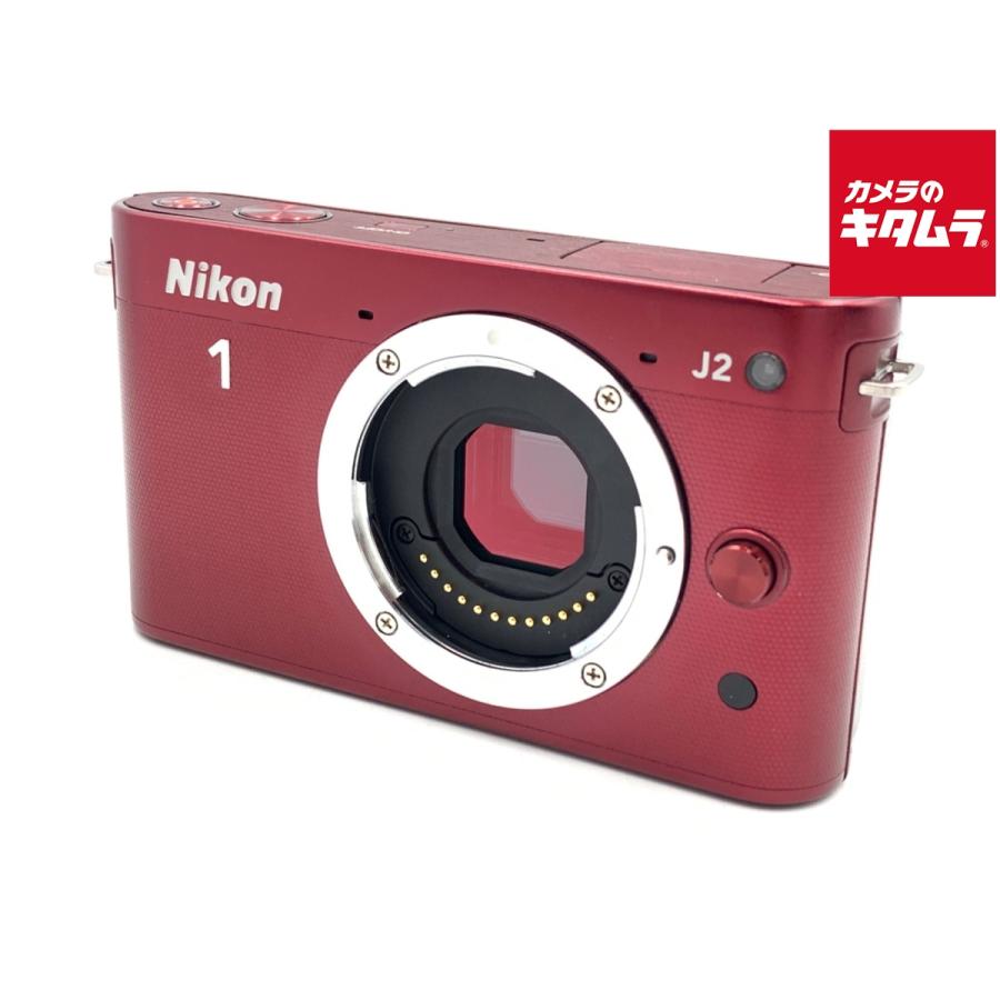 中古】 【並品】 ニコン Nikon 1 J2 ボディ レッド : カメラのキタムラ
