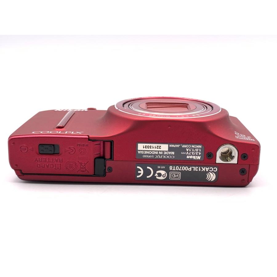 ★美品★ ニコン COOLPIX S9500 RD ヴェルヴェットレッド 中古】 【並品】 ニコン COOLPIX S9500 RD ヴェルヴェットレッド