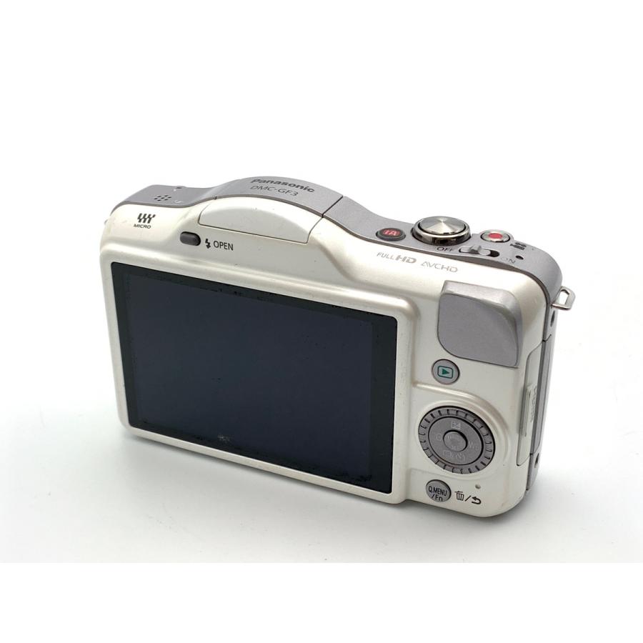 中古】 【並品】 パナソニック LUMIX DMC-GF3-W ボディ シェルホワイト 