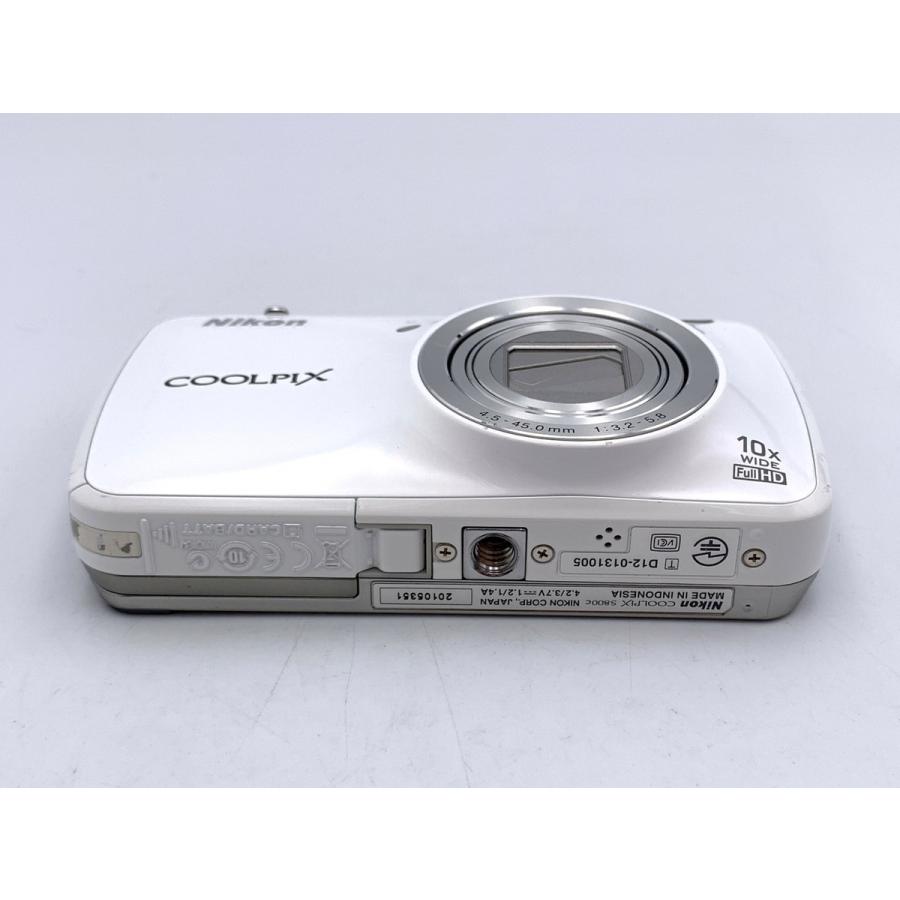 中古】 【並品】 ニコン COOLPIX S800c WH ホワイト : カメラの