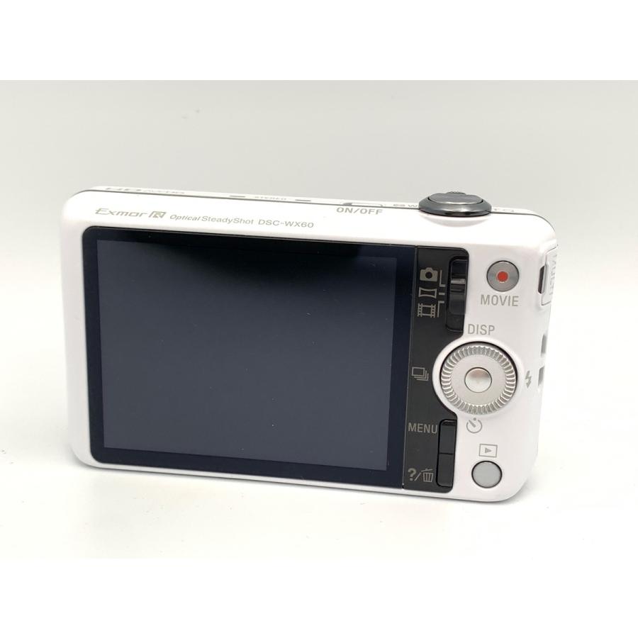 中古】 【良品】 ソニー Cyber-shot DSC-WX60 W ホワイト : カメラの