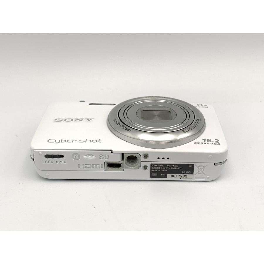 中古】 【良品】 ソニー Cyber-shot DSC-WX60 W ホワイト : カメラの