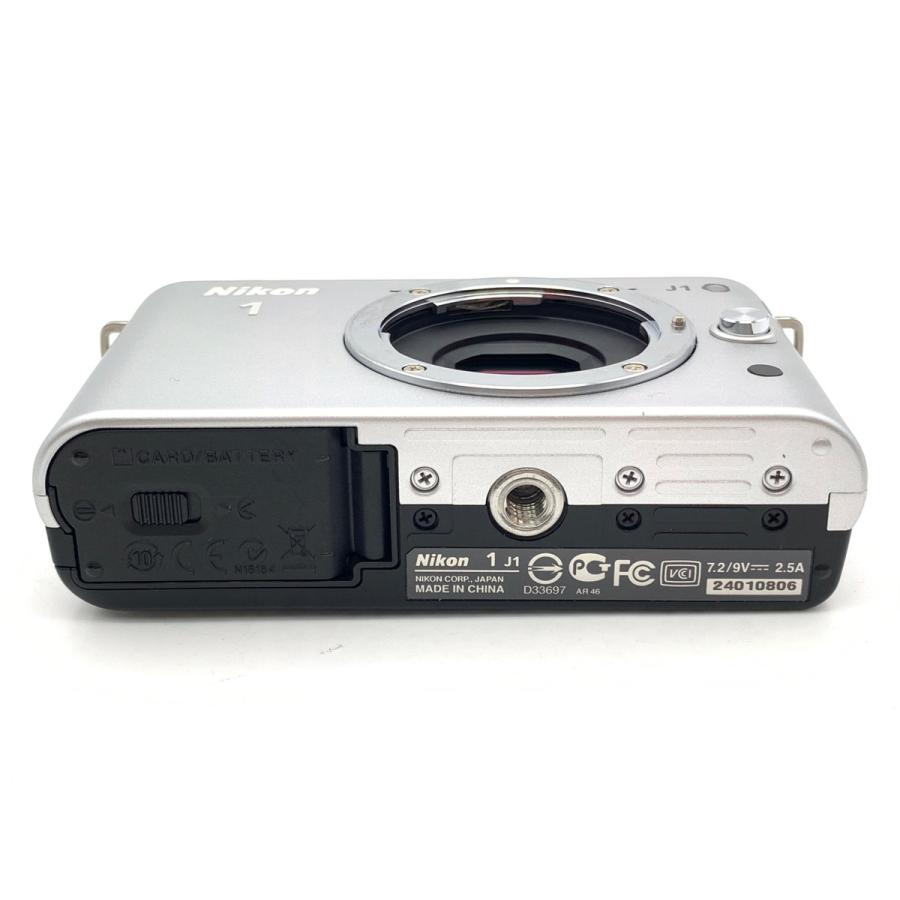 中古】 【良品】 ニコン Nikon 1 J1 ボディ シルバー : カメラの