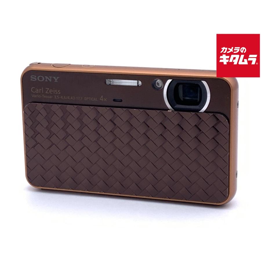 中古】 【並品】 ソニー Cyber-shot DSC-T99D ブラウン : カメラの