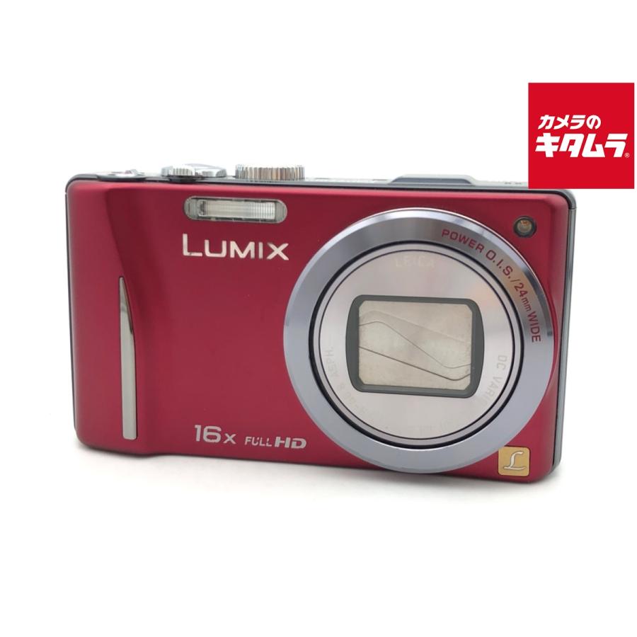中古】 【良品】 パナソニック LUMIX DMC-TZ20 レッド : カメラの