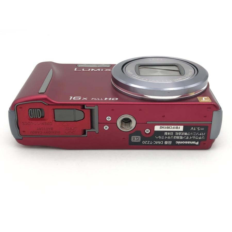 美品☆Panasonic LUMIX DMC-TZ20 デジタルカメラ レッド 中古】 【良品】 パナソニック LUMIX DMC-TZ20 レッド : カメラの