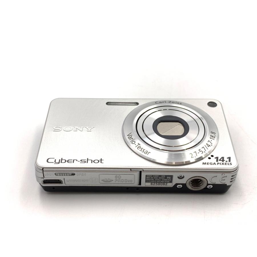 中古】 【良品】 ソニー Cyber-shot DSC-W350 S シルバー : カメラの