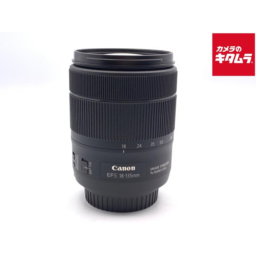 中古】 【良品】 キヤノン EF-S18-135mm F3.5-5.6 IS USM : カメラの 