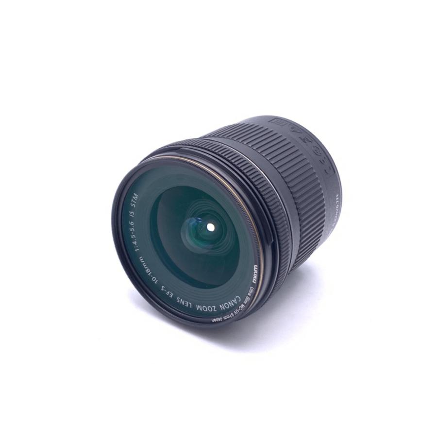 【中古】 【良品】 キヤノン EF-S10-18mm F4.5-5.6 IS STM