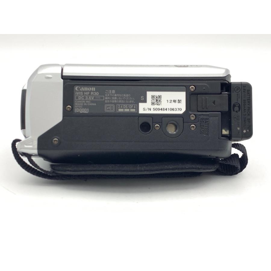 中古】 【良品】 キヤノン（CANON）iVIS HF R30(シルバー) : カメラの