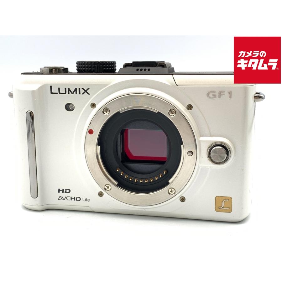★難★ パナソニック LUMIX DMC-GF1 ボディ 白 #23326 中古】 【難あり品】 パナソニック DMC-GF1 ボディ シェルホワイト