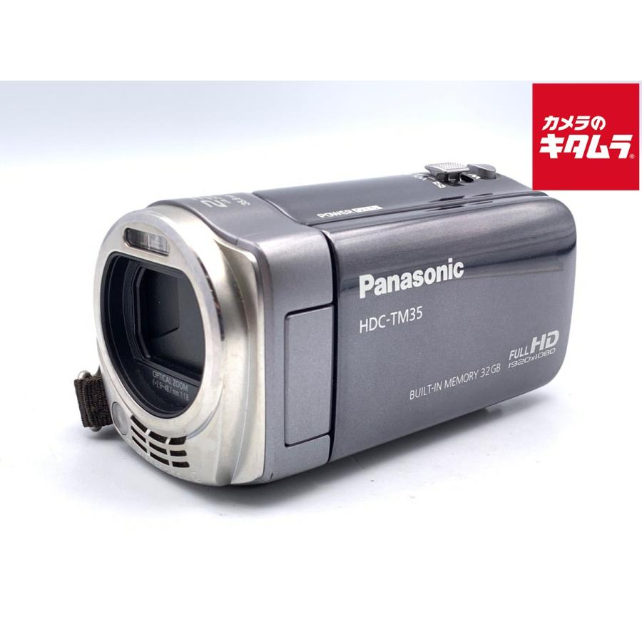 中古】 【良品】 パナソニック HDC-TM35 シャイニーグレー : カメラの