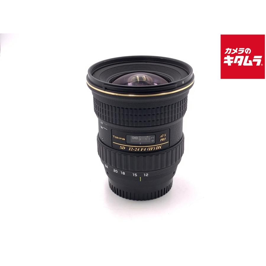 中古】 【良品】 トキナー AT-X124PRO DX ニコン用(12mm-24mm
