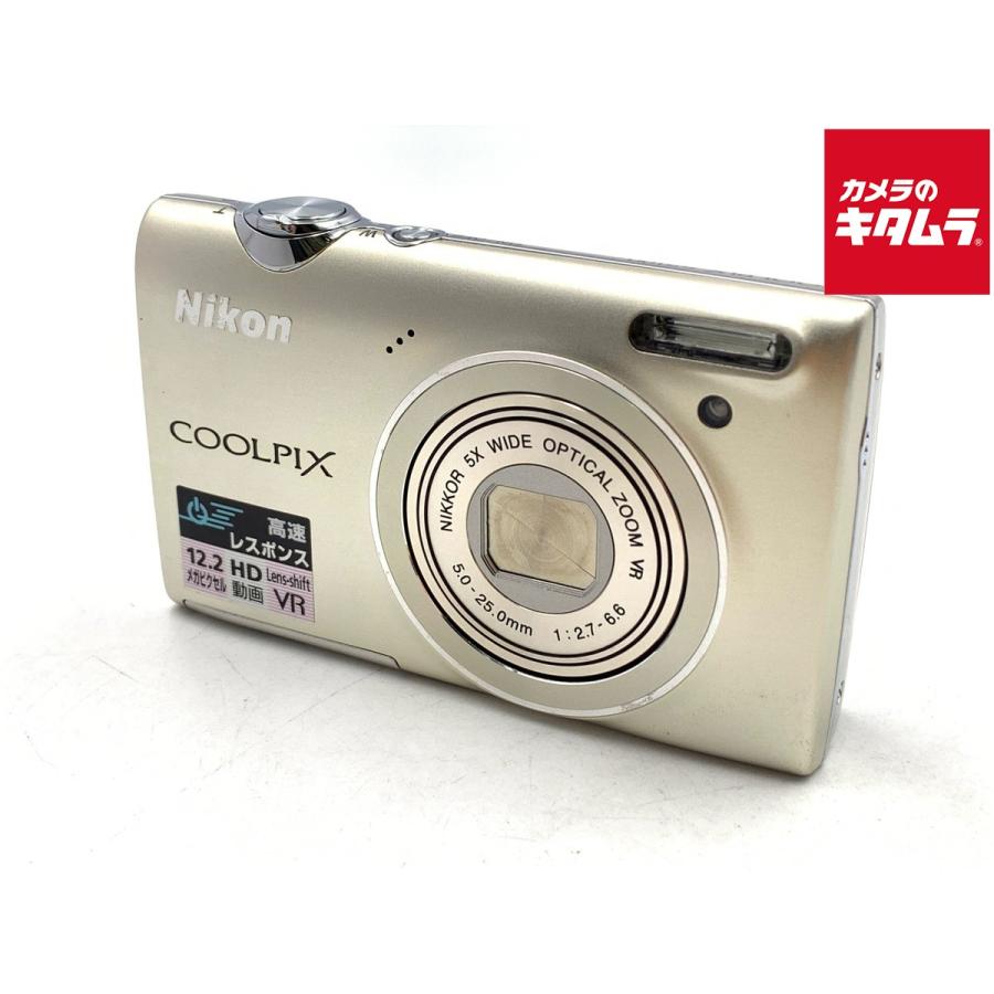 中古】 【良品】 ニコン COOLPIX S5100 ウォームシルバー : カメラの 