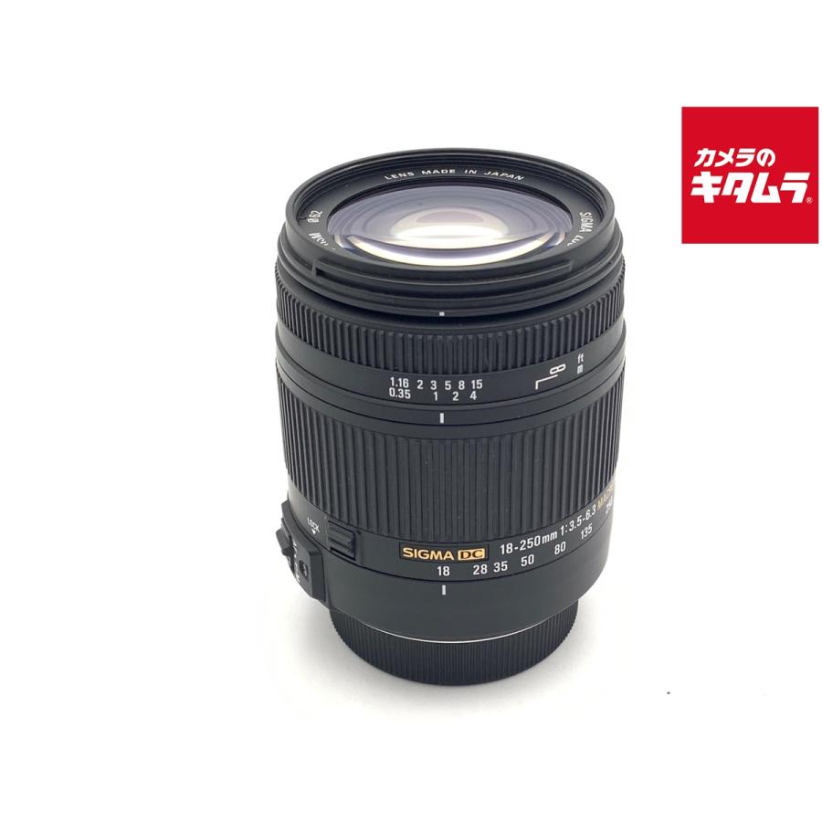 シグマ（SIGMA） 【中古】 【難あり品】 18-250mm F3.5-6.3 DC MACRO