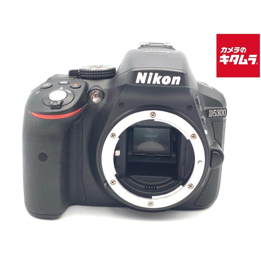 ニコン（Nikon） 【中古】 【並品】 D5300 ボディ ブラック : カメラの 