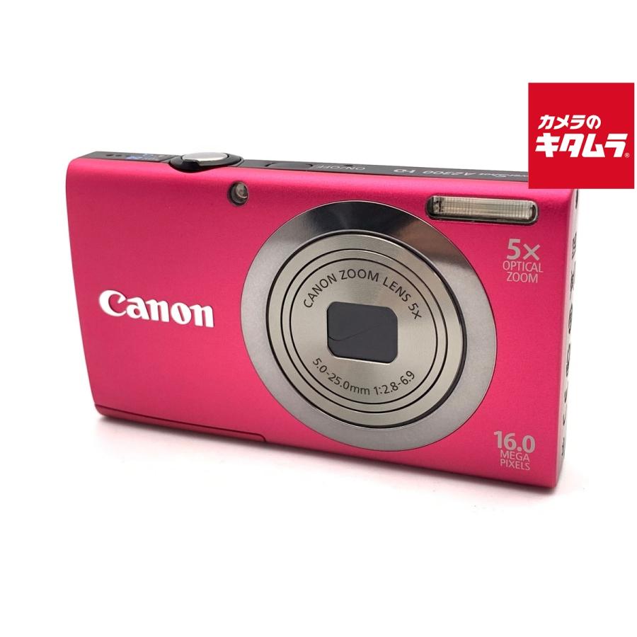 極上品【動作確認済】Canon キャノン PowerShot A2300 RED 中古】 【良品】 キヤノン PowerShot A2300 レッド : カメラのキタムラ
