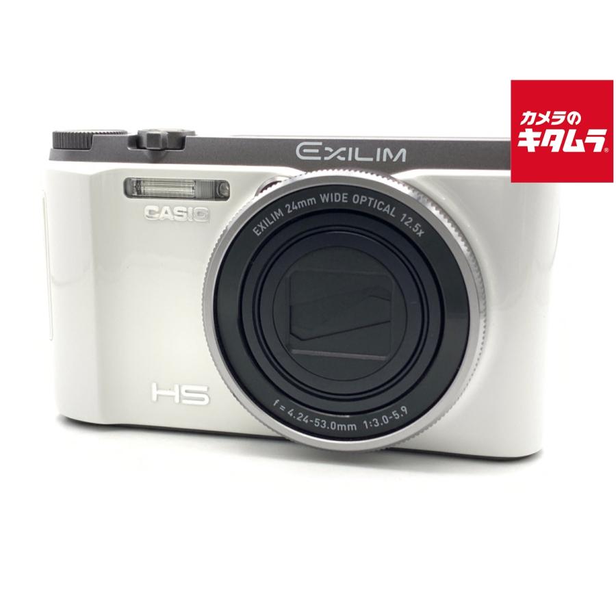 中古】 【並品】 カシオ EXILIM EX-ZR1100WE ホワイト : カメラの