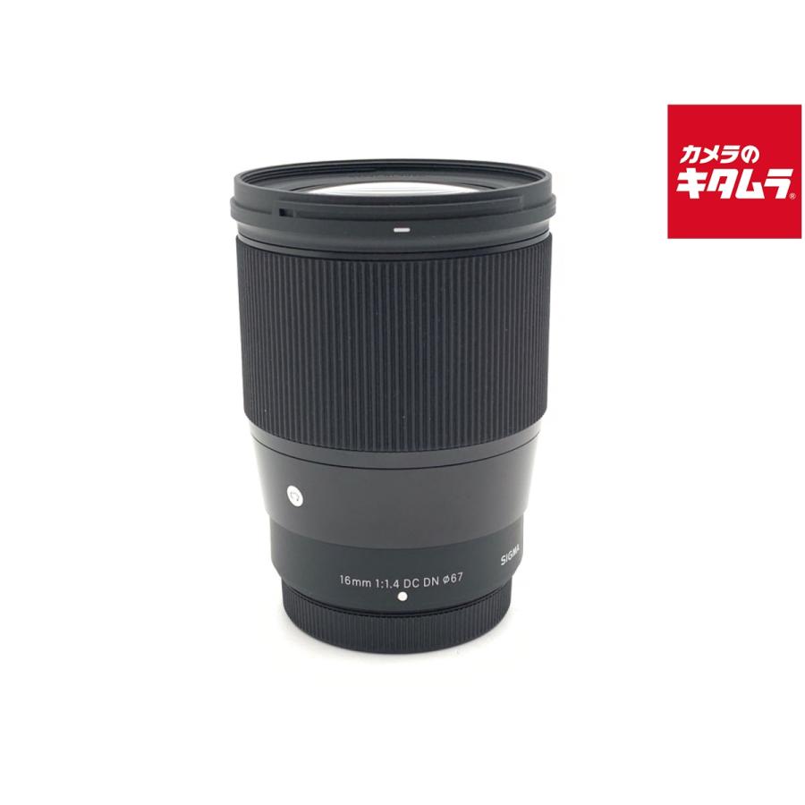 中古】 【美品】 シグマ 16mm F1.4 DC DN Contemporary フジフイルムX