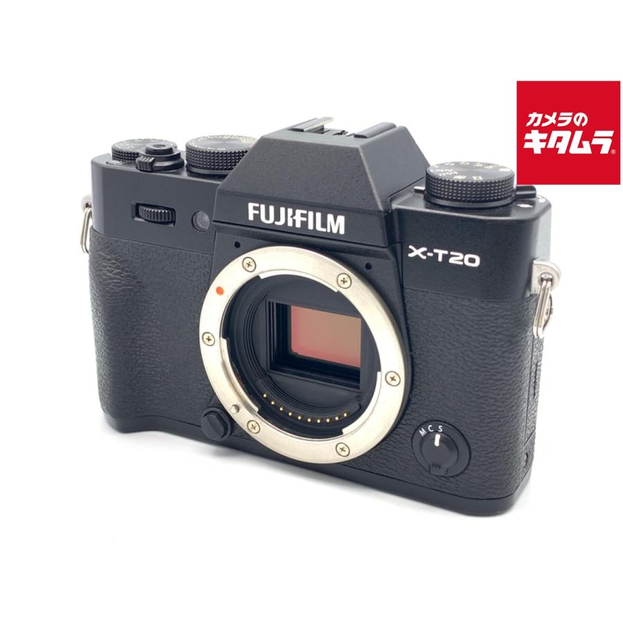 中古】 【並品】 フジフイルム X-T20 ボディ ブラック : カメラの