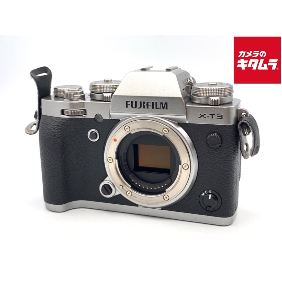 中古】 【良品】 フジフイルム X-T3 ボディ シルバー : カメラの 