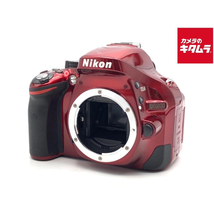 中古】 【並品】 ニコン D5200 ボディ レッド : カメラのキタムラ